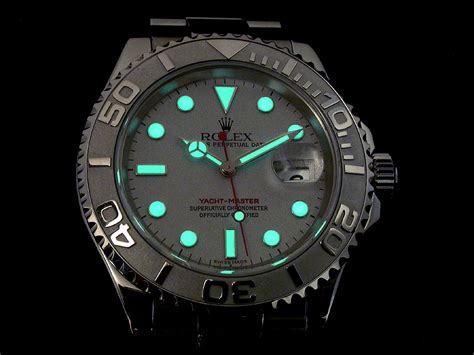 rolex night light|rolex watch glow in darkness.